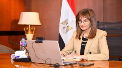 وزيرة الهجرة المصرية