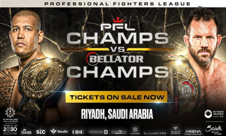 موسم الرياض يطرح تذاكر نزالات أبطال دوري PFL وأبطال اتحاد Bellator