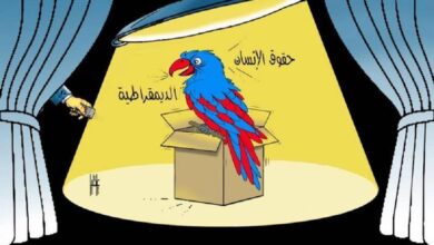 كاريكاتير علي خليل