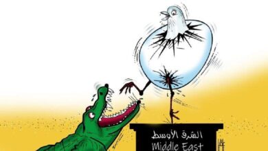 كاريكاتير علي خليل