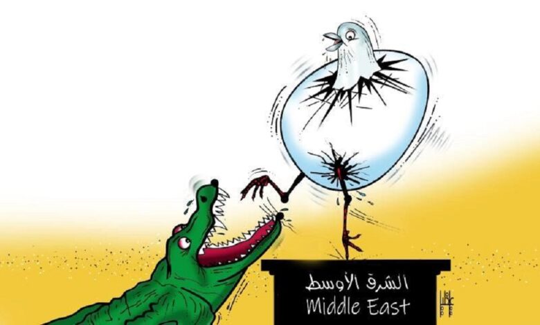 كاريكاتير علي خليل