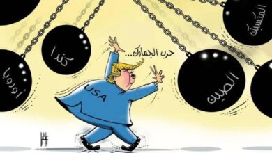 كاريكاتير علي خليل