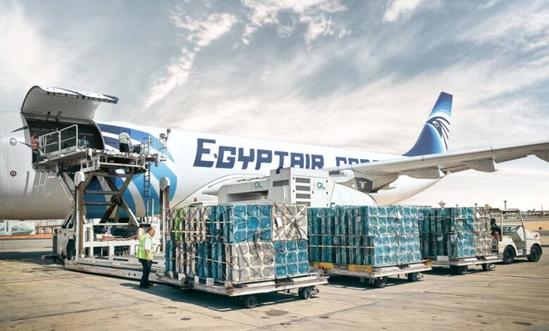 مصر للطيران للشحن الجوي